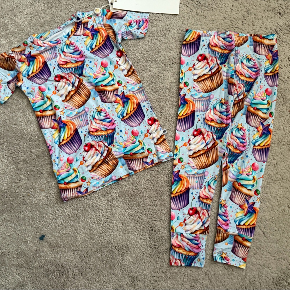 Bums & Roses PJ Set - NWT